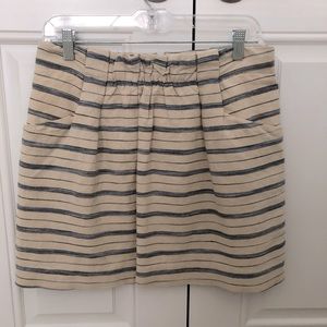 Linen Blend skirt, size 4